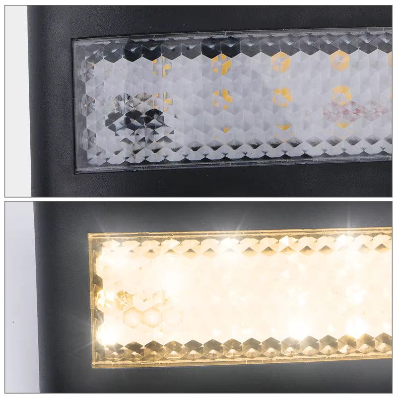 EnwYe Moderne LED-Wandleuchte für Innen- und Außenbereich mit Up- und Down-Licht - Bild 4