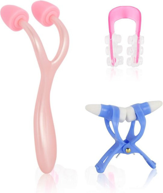 3Ps Magic Nose Lifting Bridge Nasenmassage-Tools Korrekturset, pink - Bild 1