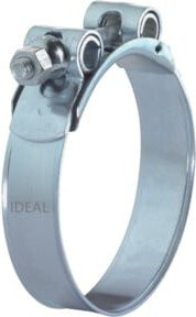 IDEAL-Schlemper Gelenkbolzenschelle W1 in Silber aus Stahl, Durchmesser: 29-31 mm - Bild 1