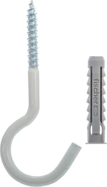 Fischer Spreizdübel SX 10 x 50 HN K mit Rundhaken aus Nylon - Bild 1