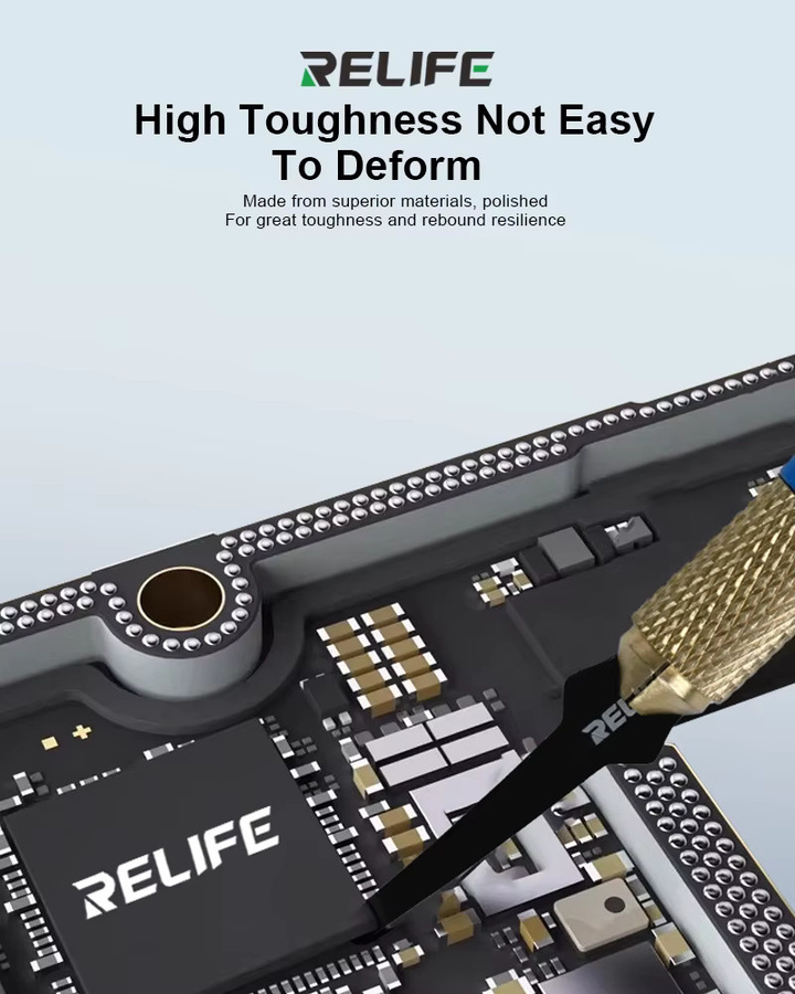 RELIFE TK5 8-in-1 Multifunktionales Klingen-Set für Motherboard, IC-Reparatur und CPU-Verarbeitung in Blau - Bild 3