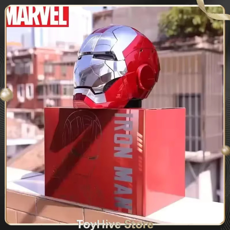 Fondjoy Marvel Iron Man Mk5 Helm, Cosplay, mit LED-Licht - Bild 2