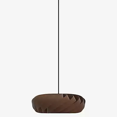 Tom Rossau TR5 Pendelleuchte aus Holz in Braun im modernen Organic Design - Bild 1