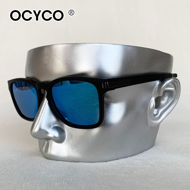 OCYCO Sonnenbrille, quadratisch, Vollrand, Kunststoff, schwarz, Unisex - Bild 1