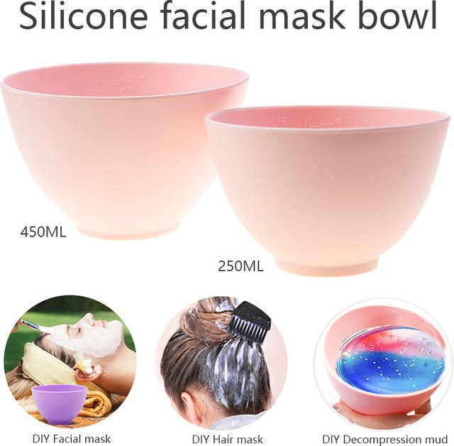 VEEZEN Silikon-Gesichtsmaskenschale, pink, Unisex - Bild 1