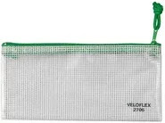 Veloflex Reißverschlusstasche transparent aus Kunststoff - Bild 1