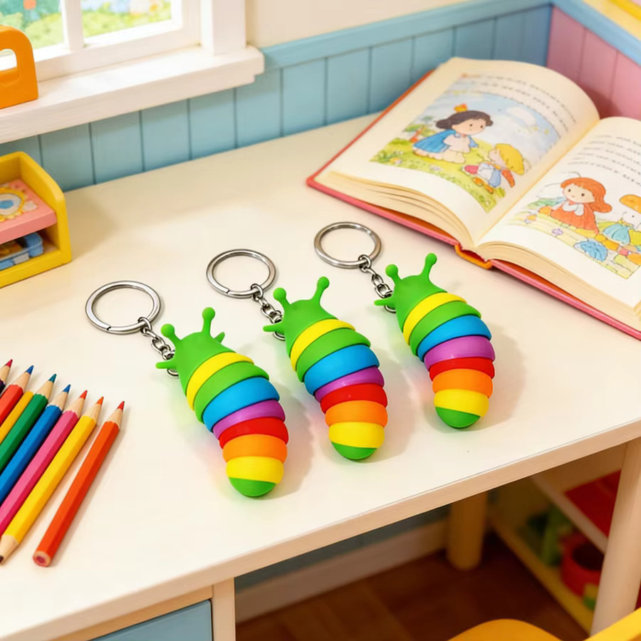 diffone Schlüsselanhänger Raupenhai, Bunt, Unisex - Bild 4