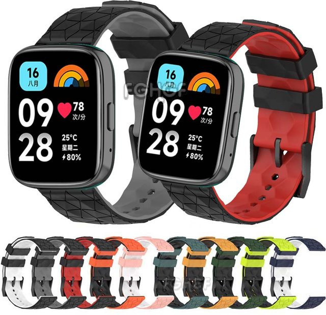 Xiaomi Uhrenarmband Silikon, Redmi Uhr 3 Active, Unisex - Bild 1