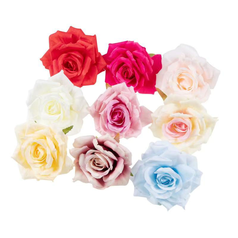 ZQCY Künstliche Seidenrosen in Multicolour für Hochzeiten, Partys und Dekorationen - Bild 4