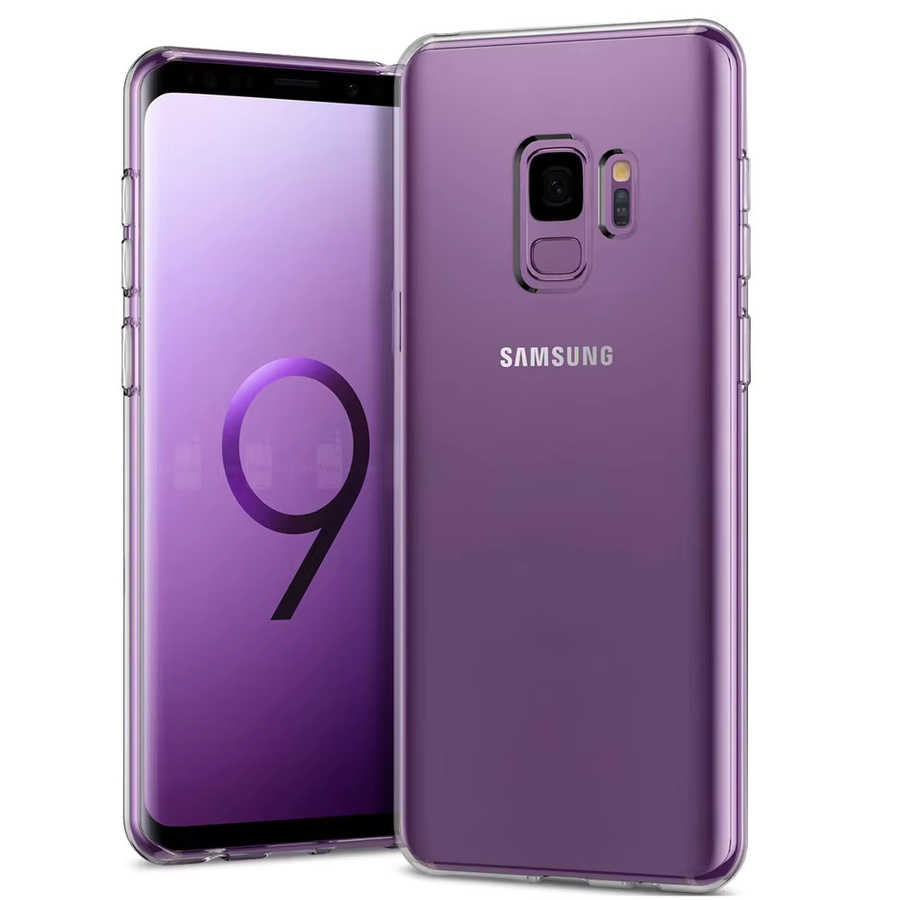 Transparente Silikonhülle für Samsung Galaxy S9 S10 S20 S21 S22 Note 8 Note 9 Note 10 Note 20 Plus Bumper Case - Bild 5