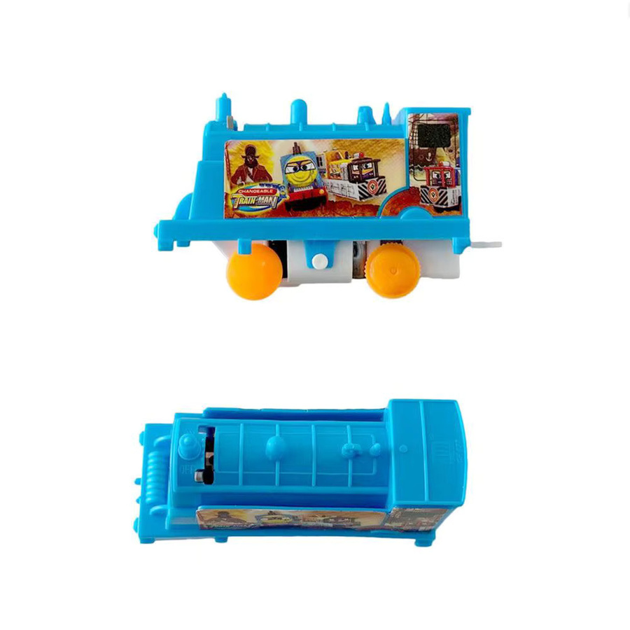MYPOPKID Cartoon Elektrische Eisenbahn Set, Bewegungsbahn, 1-teiliges Set - Bild 2