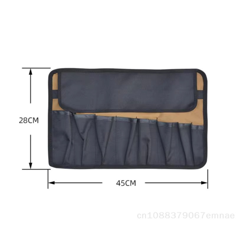 JETTING Werkzeugtasche aus Oxford-Gewebe, Tragbare Roll-Aufbewahrungstasche für Werkzeuge und Camping-Equipment - Bild 6