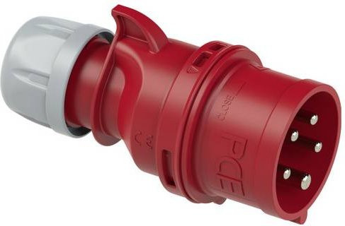 PCE Phasenwender 16A 5polig 400V Rot 7015-6 CEE - Bild 1
