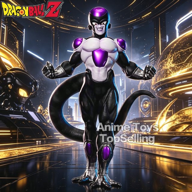 Bandai Dragon Ball Z Frieza, Actionfigur, Schwarz-Gold, Kunststoff - Bild 1