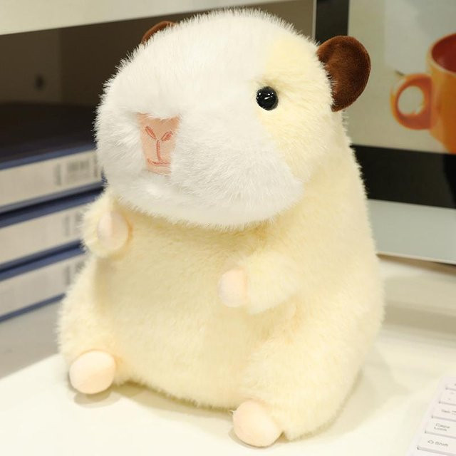 Kidsly Hamster Plüschtier, weiß, 25cm - Bild 1