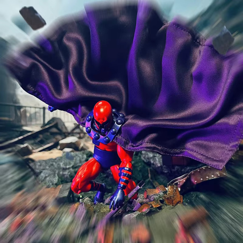 Hot Toys Marvel Magneto Umhang, Zubehör, Rot - Bild 5