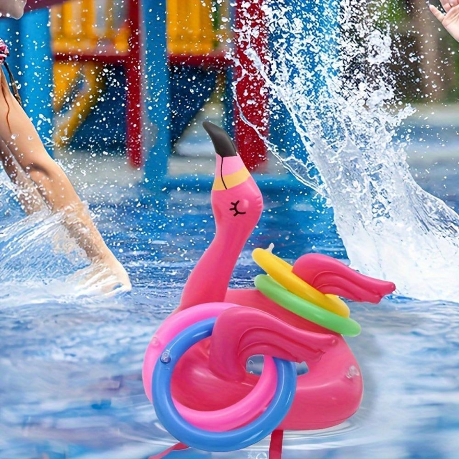 Fashnics Flamingo Ringwurfspiel Rosa Set ab 3-6 Jahre - Bild 5
