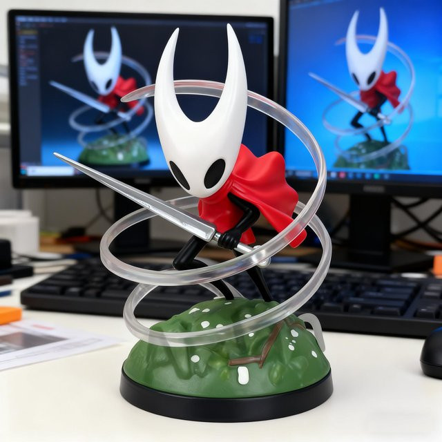 Yiran toy 1 Hollow Knight Actionfigur 2-teiliges Set aus PVC - Bild 1