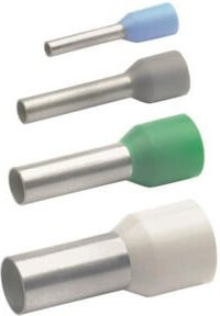 Klauke Aderendhülse 177/12 Elf in Grau und Multicolour mit Kunststoffisolierung (16,0-12,0mm) - Bild 1