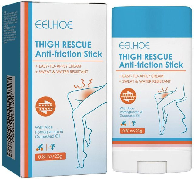 EELHOE Oberschenkel Scheuerschutz Stick, Creme, Aloe Vera, Unisex - Bild 1