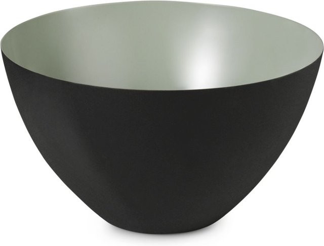 Normann Copenhagen Krenit Salatschale aus Kunststoff in Grün oder Schwarz - Bild 1