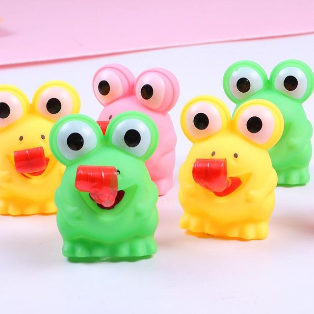 Activating Toys Zunge raus Frosch Fidget Spielzeug, 4er-Packung - Bild 1