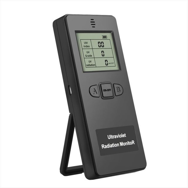 VBESTLIFE Tragbarer digitaler UV-Strahlungsdetektor als UV-UVI-Messgerät und Radiometer-Tester zur Prüfung von Schutzausrüstung - Bild 1