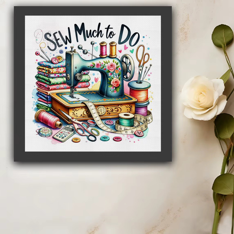 Joy of Sewing Kreuzstich-Set zum Selbermachen, 11CT-Stickerei, Multicolour, B/H: 36 x 36 cm - Bild 5