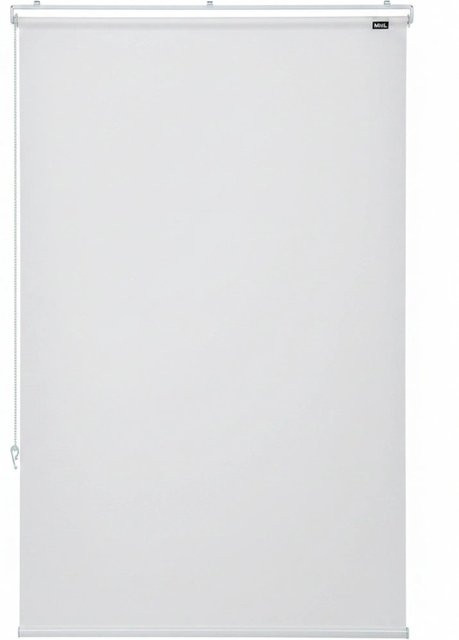 Relaxdays Duschrollo aus PVC in Weiß, wasserabweisend, B: 120 cm x H: 240 cm - Bild 1