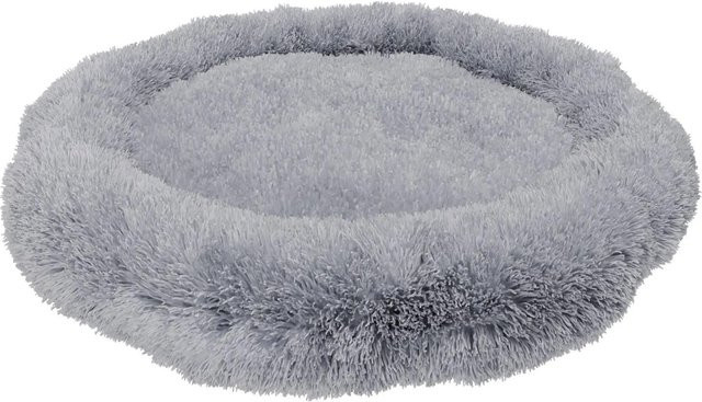 Benno Hundebett Balu Donut in Cappuccino mit abnehmbarem Bezug und rutschfester Unterseite, B/T/H: 60 x 60 x 16 cm - Bild 1