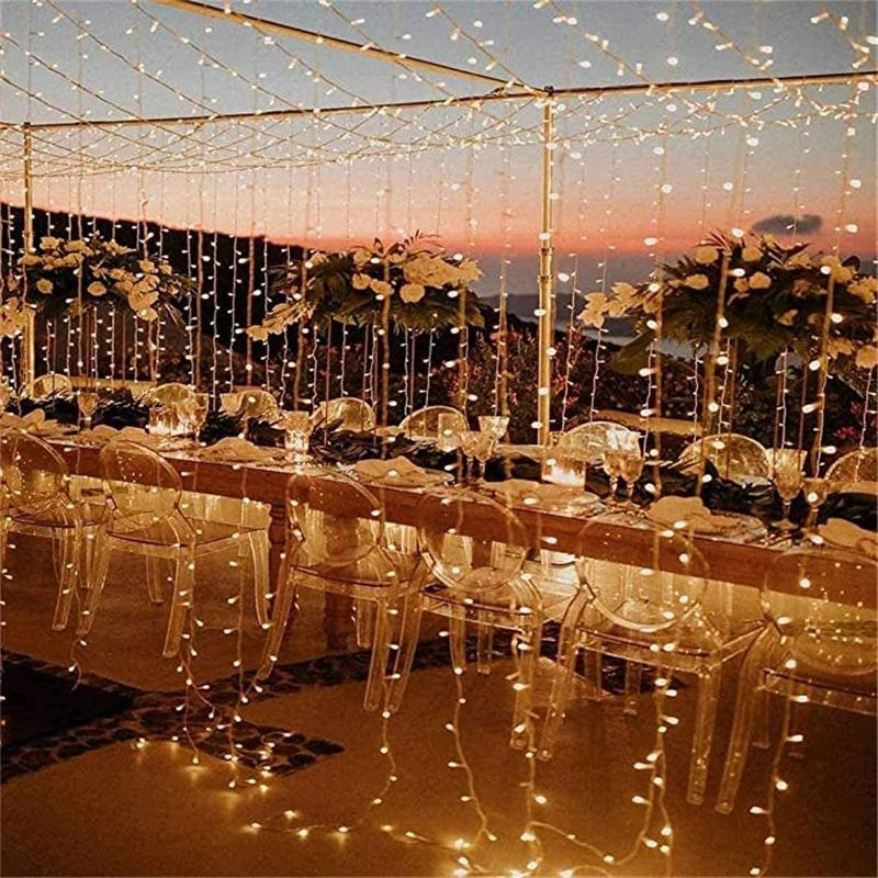 KUALOOL LED Lichterkette Outdoor Wasserdicht mit 100 LEDs, Farbe Multicolour, Länge: 10 m - Bild 1