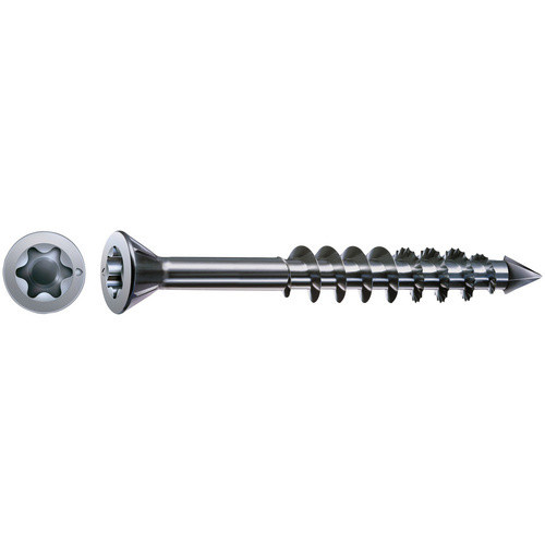 Spax Faserplattenschraube T-STAR plus mit Torx-Antrieb, silberfarben, 125 Stück, Durchmesser: 3,5 mm, Länge: 45 mm - Bild 3