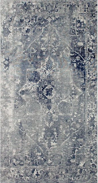 Lola&Moi Teppich Deep Blue Blau B: 80 cm, T: 150 cm - Bild 1