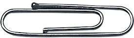 NORICA Büroklammern aus Metall in Silber, 24 mm, 1000 Stück - Bild 3