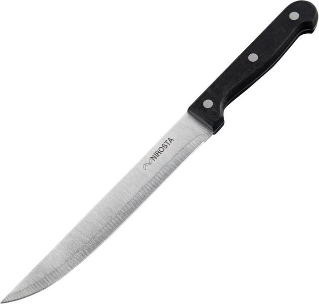 Nirosta Küchenmesser Mega aus Edelstahl in Silber mit 18 cm Klinge - Bild 1