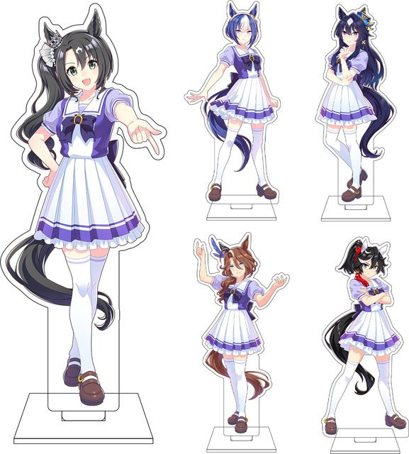 Bandai Uma Musume Pretty Derby, Acryl-Figur-Ständer, 16cm - Bild 1