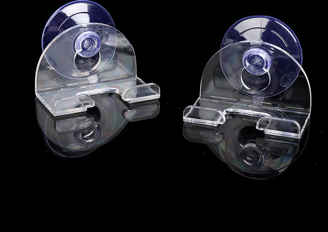 バR Parque Rasiererhalter Set mit Saugnapf, 2 Stück, transparent, wasserdichter Rasiererständer aus Kunststoff - Bild 1