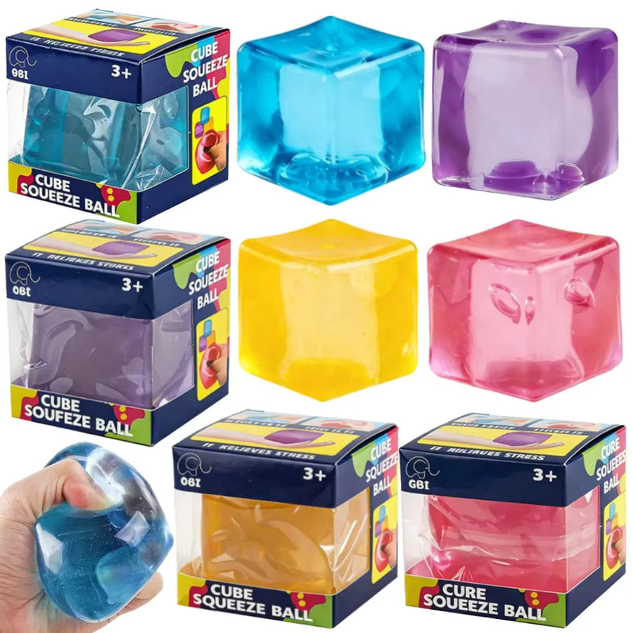 Needoh Nice Cube, Sensorischer Stressabbau-Würfel, Fidget-Tool - Bild 2