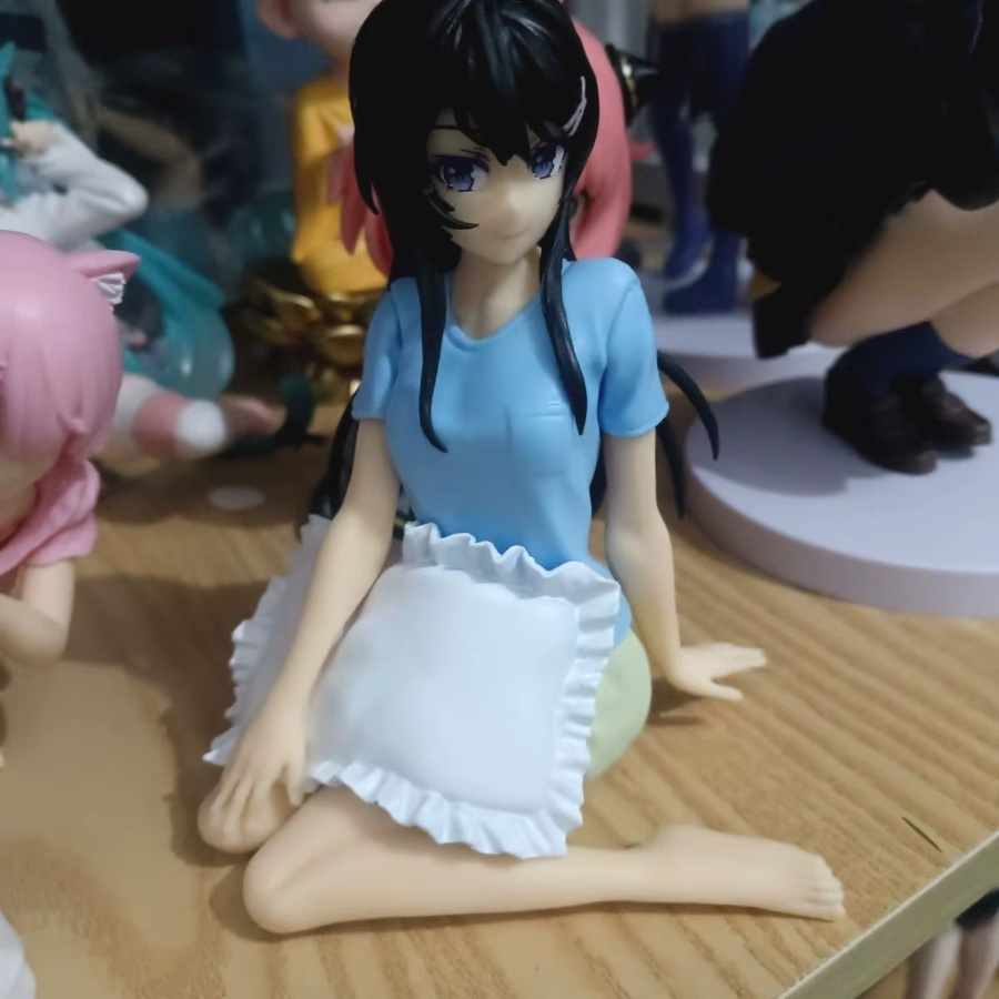 Bandai Rascal Does Not Dream of Bunny Girl Senpai, Pyjama-Figur, Auto-Ornament, 10cm - Bild 3