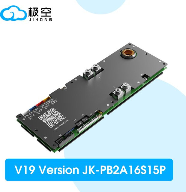 JIKONG V19 JK-PB2A16S15P LiFePo4 Li-Ion Akku mit BMS und 2A aktivem Balancer für 24V und 48V Systeme - Bild 1