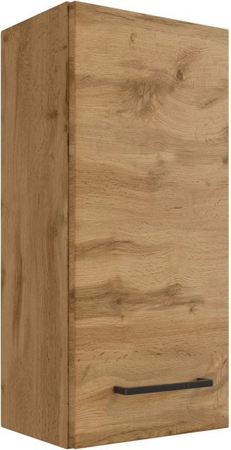 Held Möbel Hängeschrank Florenz für das Badezimmer in Wotaneiche Braun-holzoptik, Breite: 30 cm, Höhe: 64 cm, Tiefe: 20 cm - Bild 1