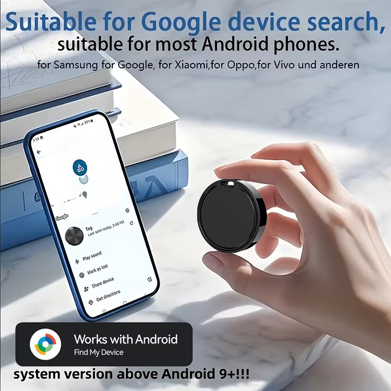Google Smart Tag Bluetooth GPS Tracker für Android in Schwarz - Bild 2