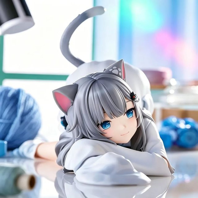 Bandai Nachoneko Hennyano Actionfigur, Mädchenfigur - Bild 1