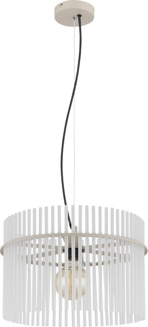 Hängeleuchte GORLEY von GLOBO Lighting in Beige aus Metall und Glas, höhenverstellbar - Bild 1