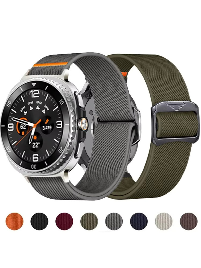 CHIICSMART Uhrenarmband Nylon, Schwarz, Unisex - Bild 4