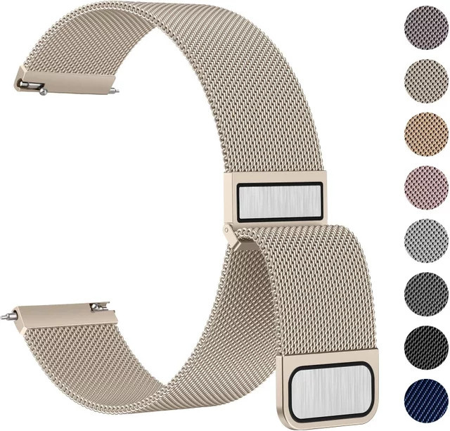 Uhrenarmband Milanaise, Edelstahl, Silber, Unisex - Bild 1