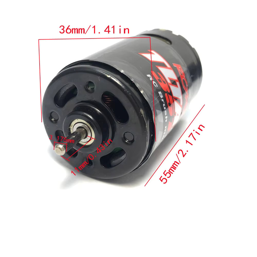 YSIDO 550 Combo Bürstenmotor 60 A Regler, RC Auto Boot Teile - Bild 2