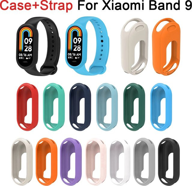 Xiaomi Armband für Mi Band 9, Silikon, Schwarz - Bild 1