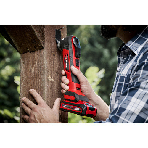 Einhell Professional Akku-Multifunktionswerkzeug TP-MG 18 Li BL Solo Power X-Change bürstenlos in Schwarz-Rot - Bild 3