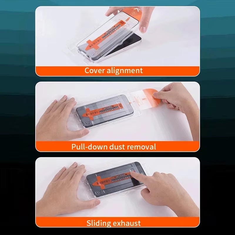 2 Stück HD-Hartglas Displayschutzfolie für Vivo X200 Pro Mini 6,31 Zoll, transparent, inklusive Installationswerkzeug und Staubschutz - Bild 6